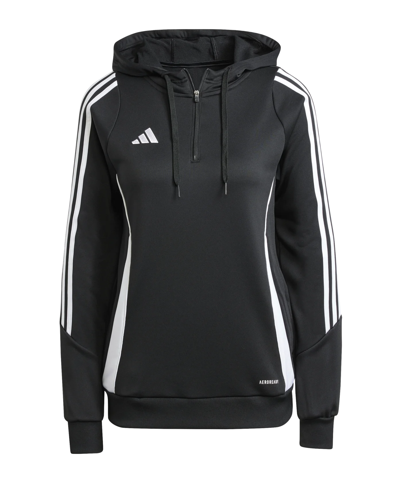 adidas Tiro 24 Hoody Damen Schwarz Weiss