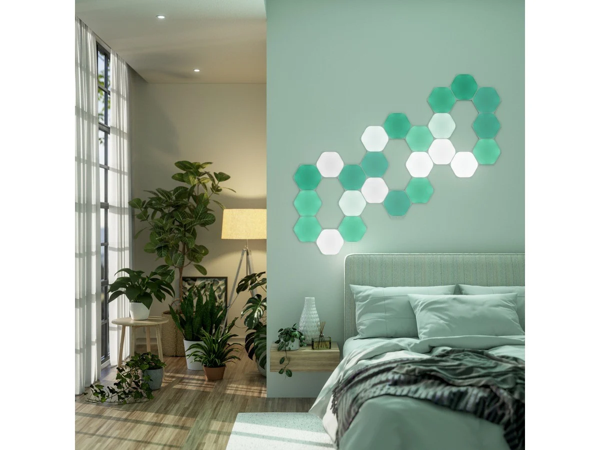 Nanoleaf - Shapes - Hexagons Starter Kit - 15 Panels
