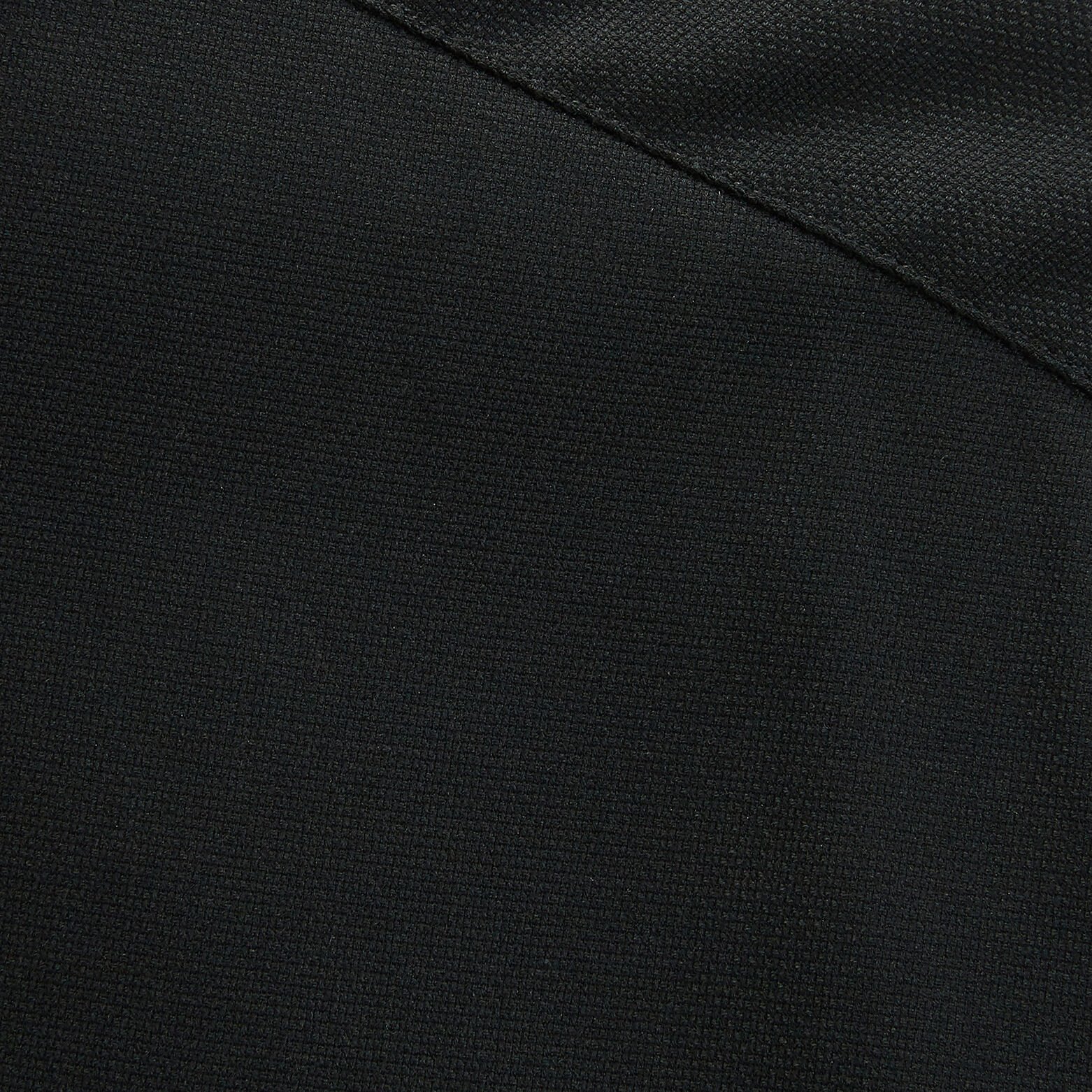 Chemise slim sans repassage unie coton Noir