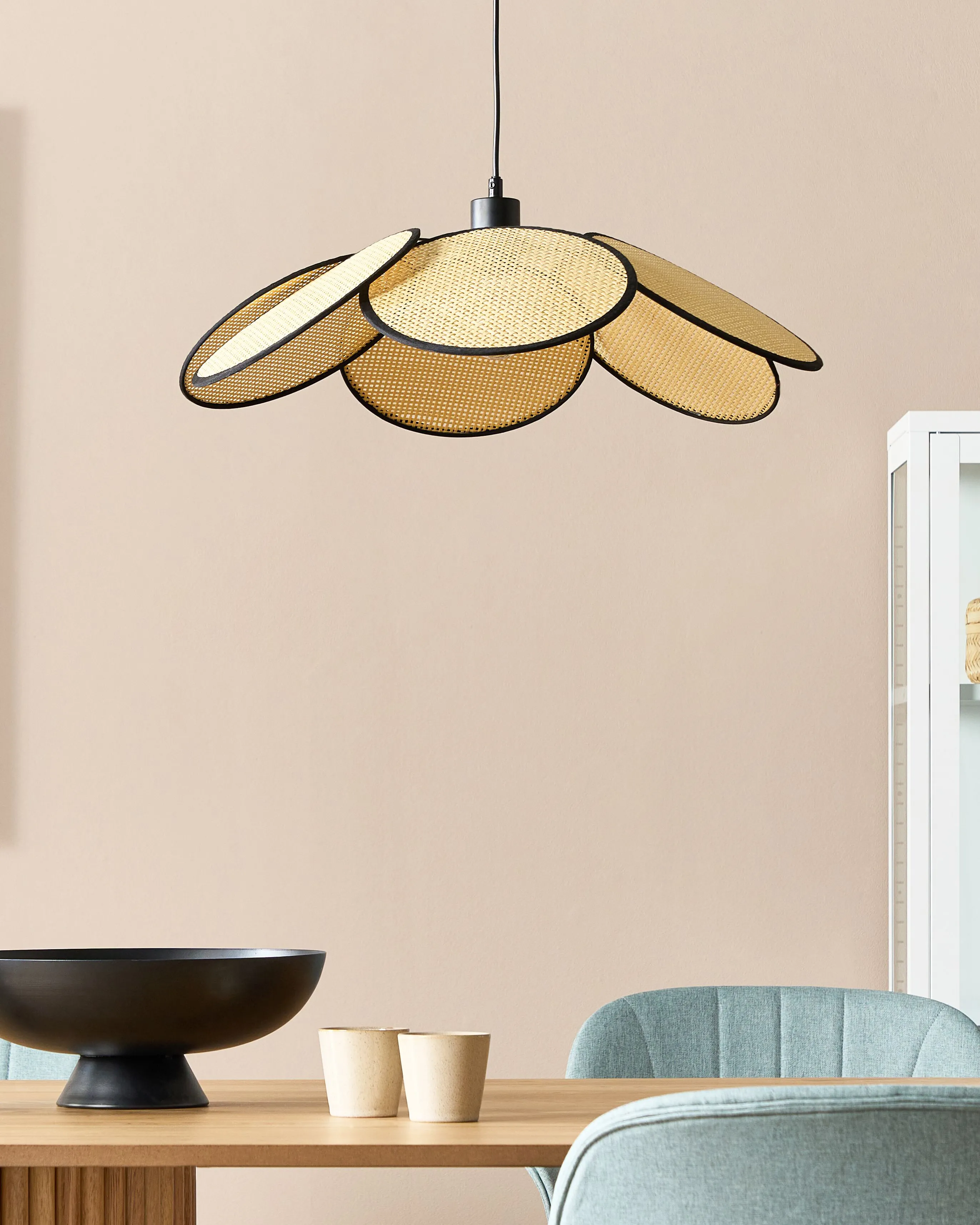 Hanglamp MEROO Papier Natuurlijk