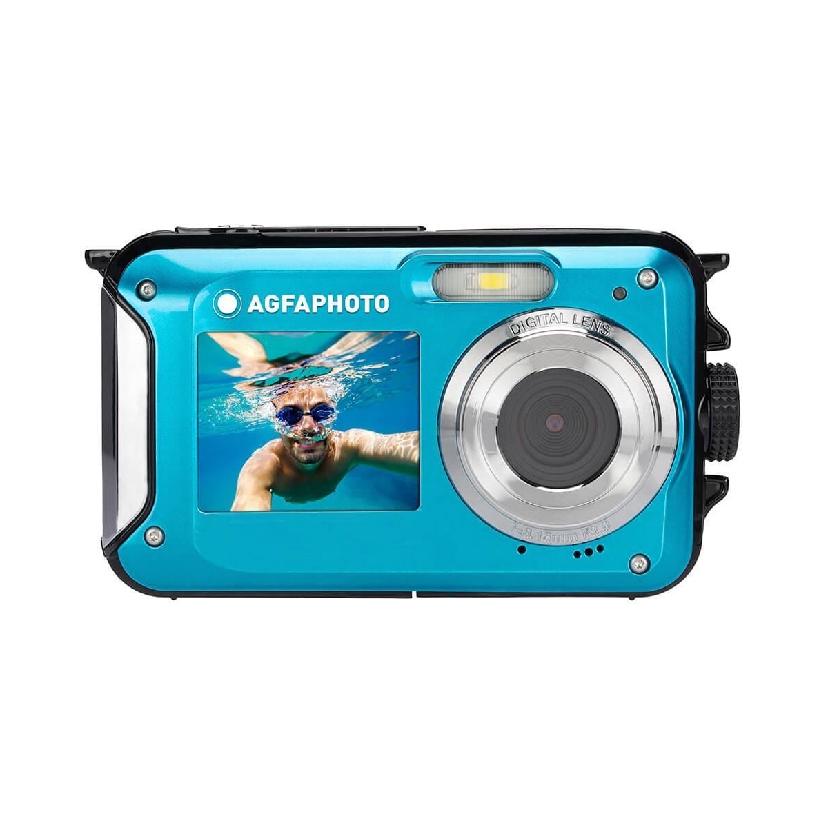 Agfa Digitalt kamera WP8000 CMOS WP 24MP Blå Full HD