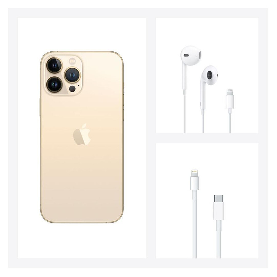 Apple iPhone 13 Pro Max (Or) - 128 Go · Reconditionné