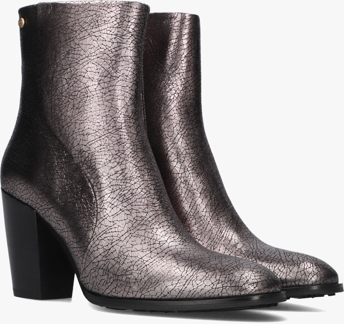 FRED DE LA BRETONIERE zilveren fred de la bretoniere enkellaarsjes alicia ankle boot