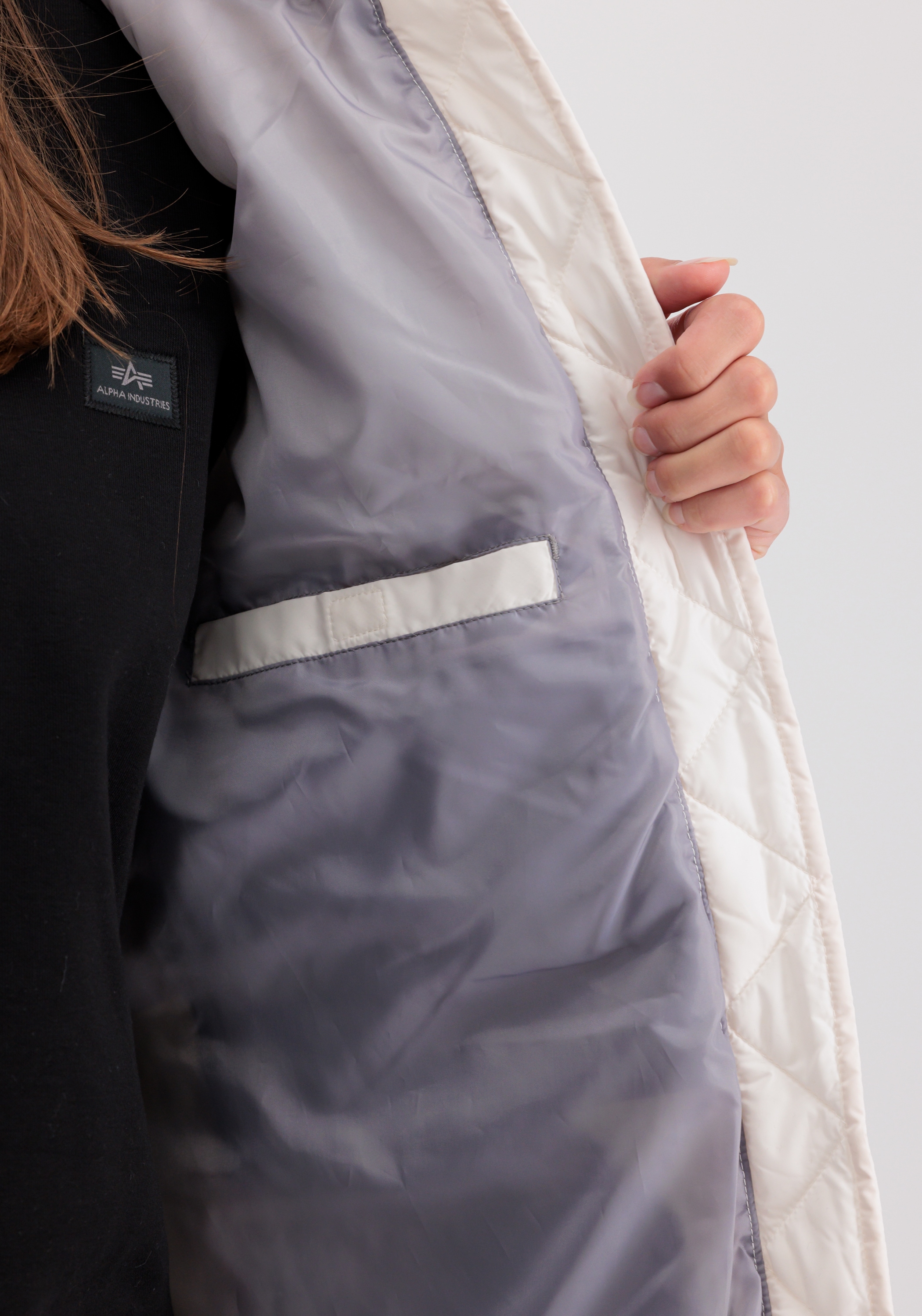 Alpha Industries Blouson »Long Puffer Vest Women«