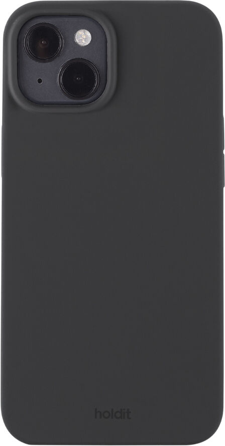 HoldIt Silicone Case iPhone 15 Plus Sort