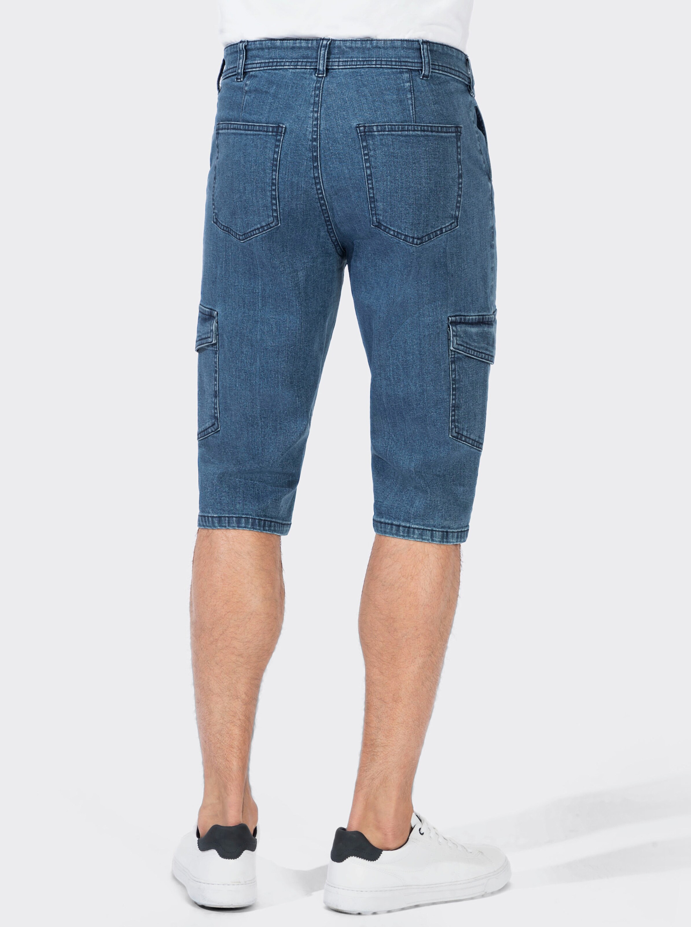Jeans-Bermudas