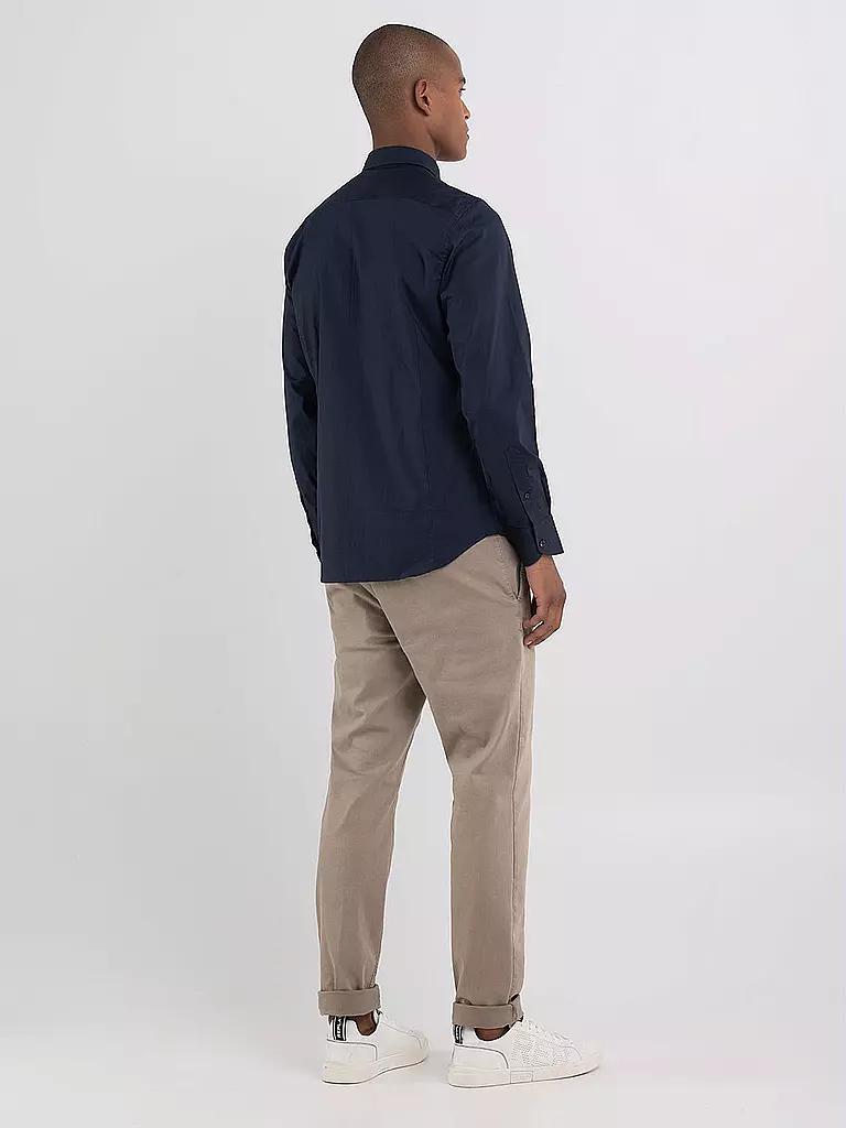 REPLAY Hemd Slim Fit blau
