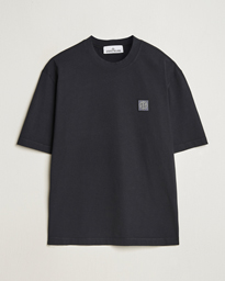 Stone Island Combed Organic Cotton T-Shirt Navy Blue