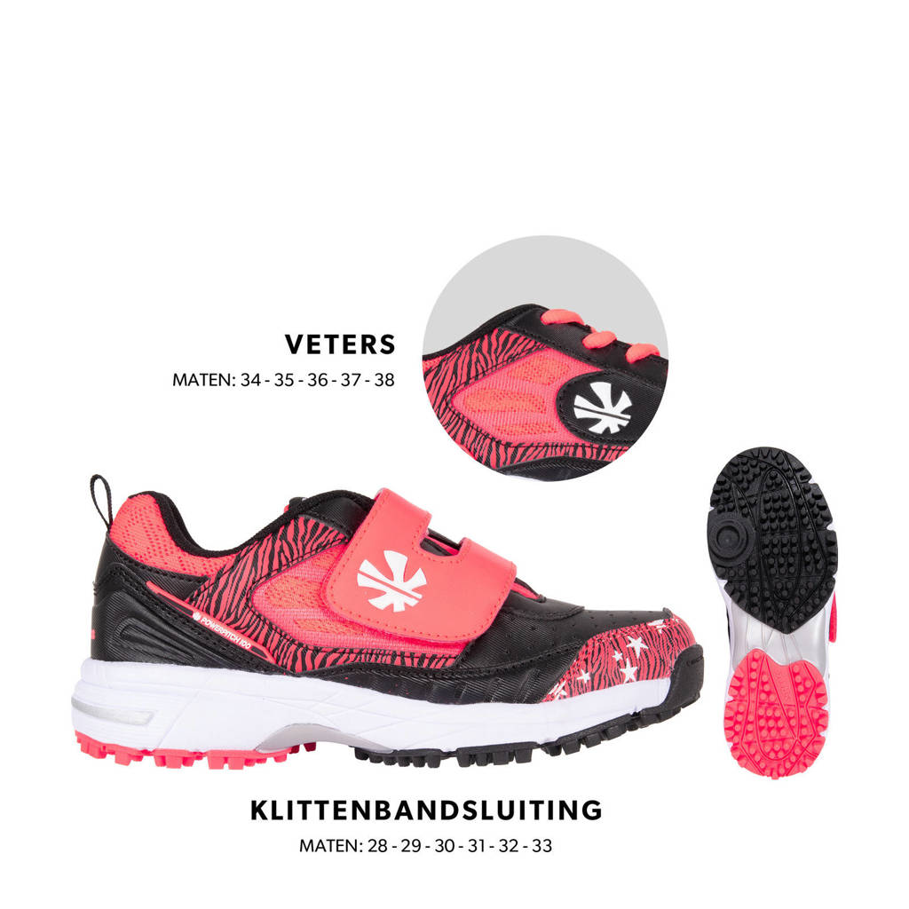 Reece Powerpitch Outdoor hockeyschoenen zwart/roze
