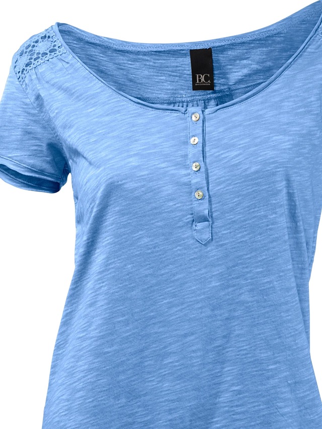 heine Rundhalsshirt »Rundhals-Shirt«, 1 Stk.