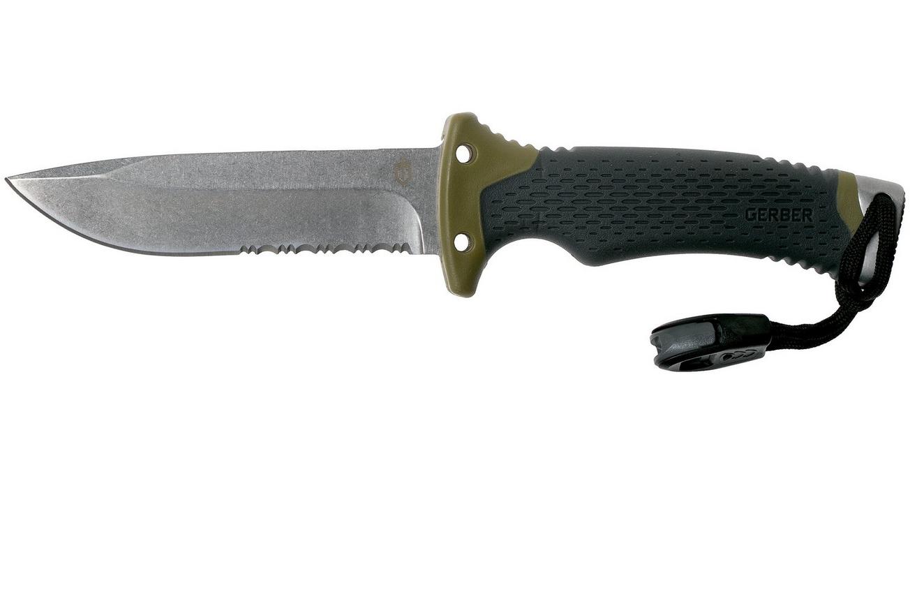 Gerber Ultimate Survival Fixed Blade 30-001830 Serrated Edge survivalmes