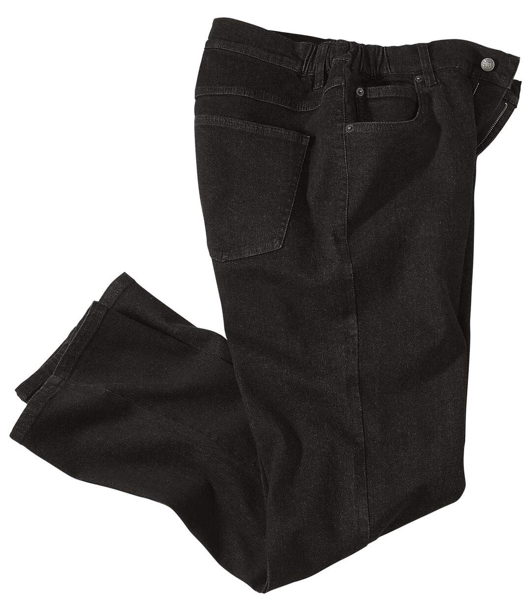Jean Regular Stretch Confort Noir :