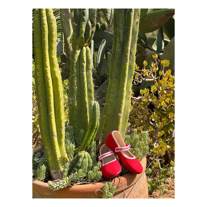 Hermosilla Ballerines Coquelicot  | Rouge