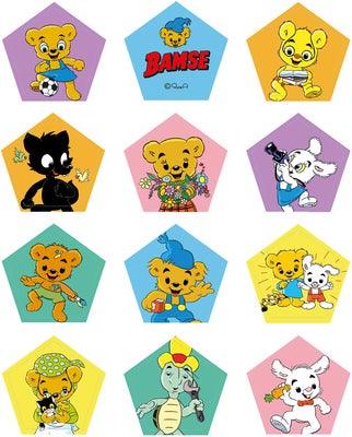 Bamse Gigantisk Ball, Blå