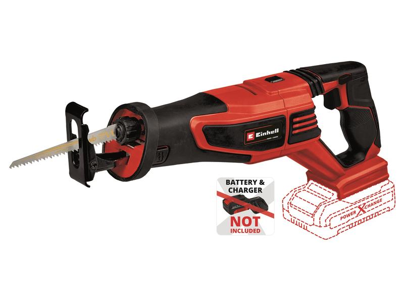 Einhell Professional Akku-Säbelsäge TP-AP 18/28 Solo Akku-Universalsäge mit drehbarem Haupthandgriff