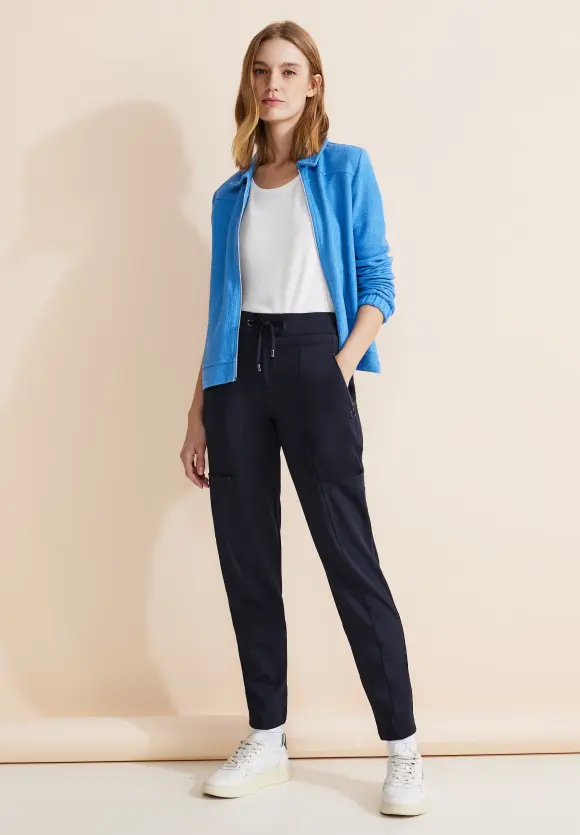 Loose Fit Hose - deep blue