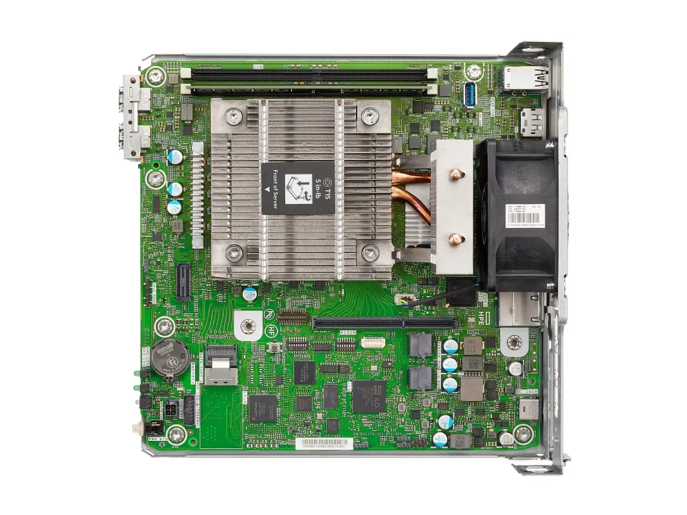 HPE ProLiant MicroServer Gen10 Plus v2 - Server - ultra mikro tower envejs - 1 x Xeon E-2314 / op til 4.5 GHz - RAM 0 GB - SATA - non-hot-swap 3.5