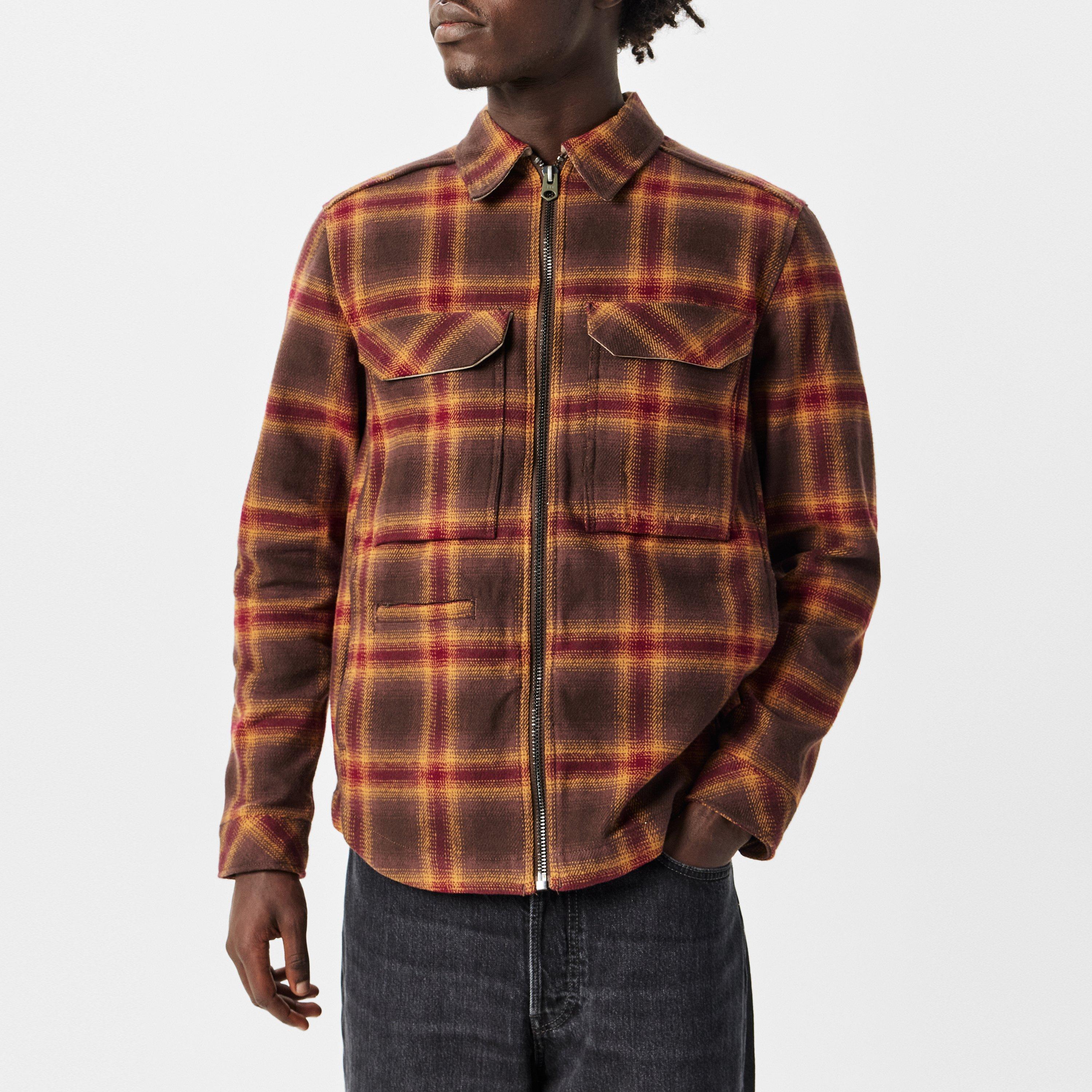 G Star Check Zip Regular Overshirt