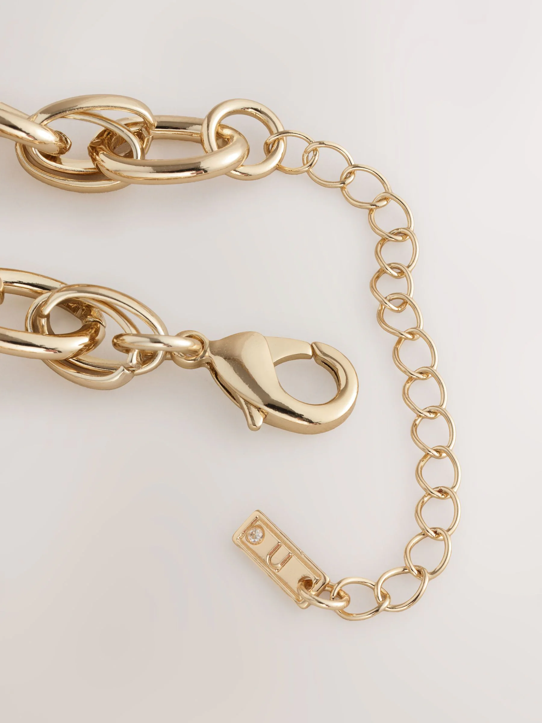 Goudkleurig - Double Link Chunky Chain Necklace
