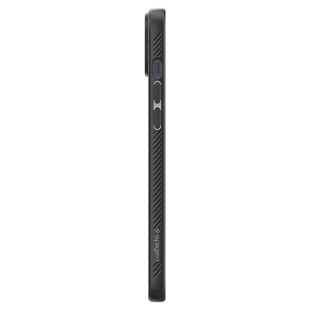 iPhone 15 Liquid Air Case Gummi Hülle (ACS06790) - Schwarz (Matt)
