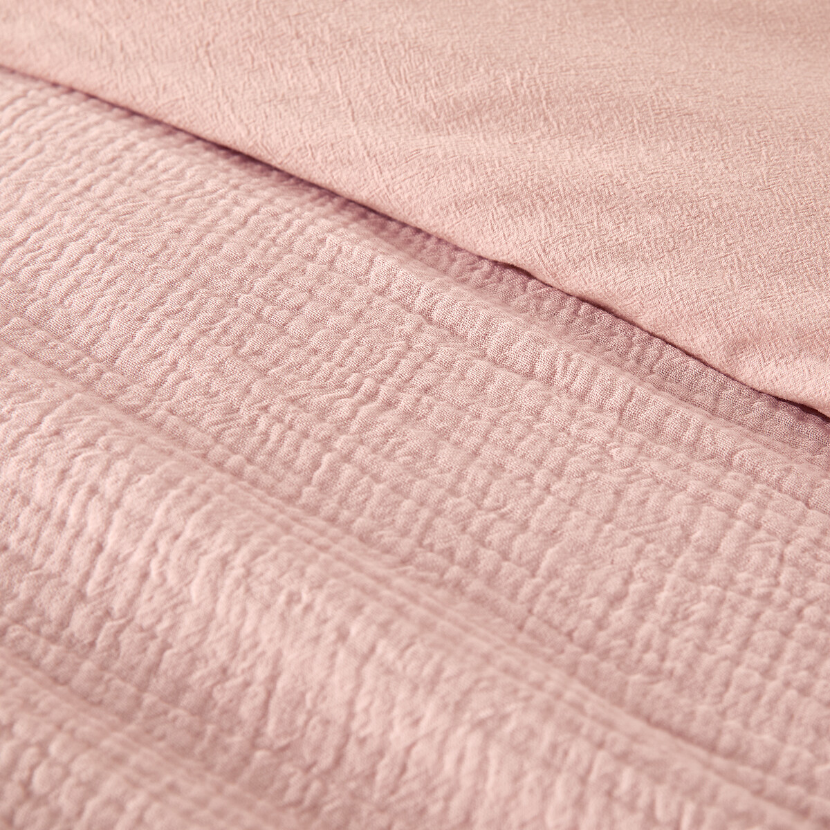 LA REDOUTE INTERIEURS<br>Capa de edredom em tetra algodão/algodão lavado, Kumco