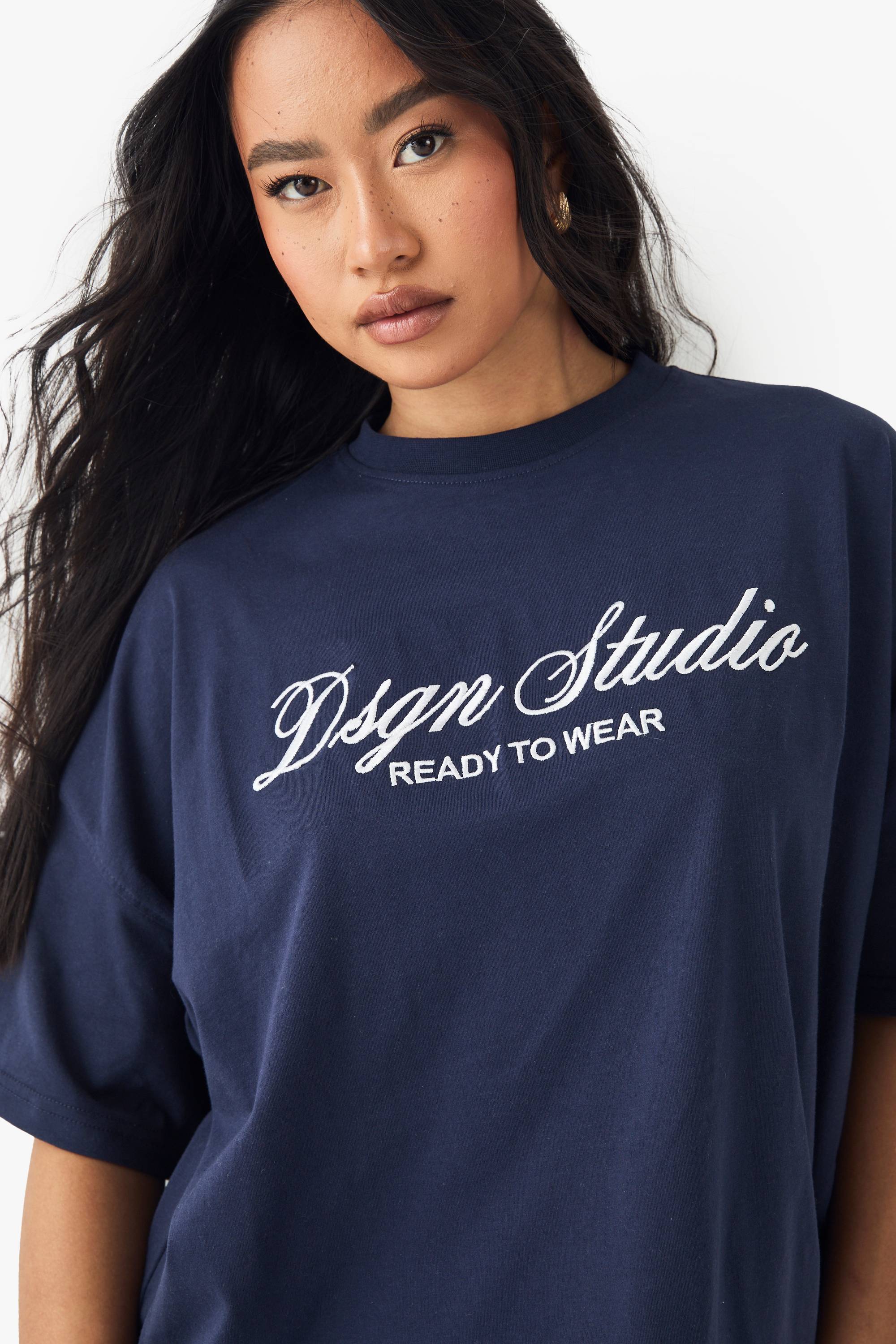 T-shirt Oversize Brodé Dsgn Studio
