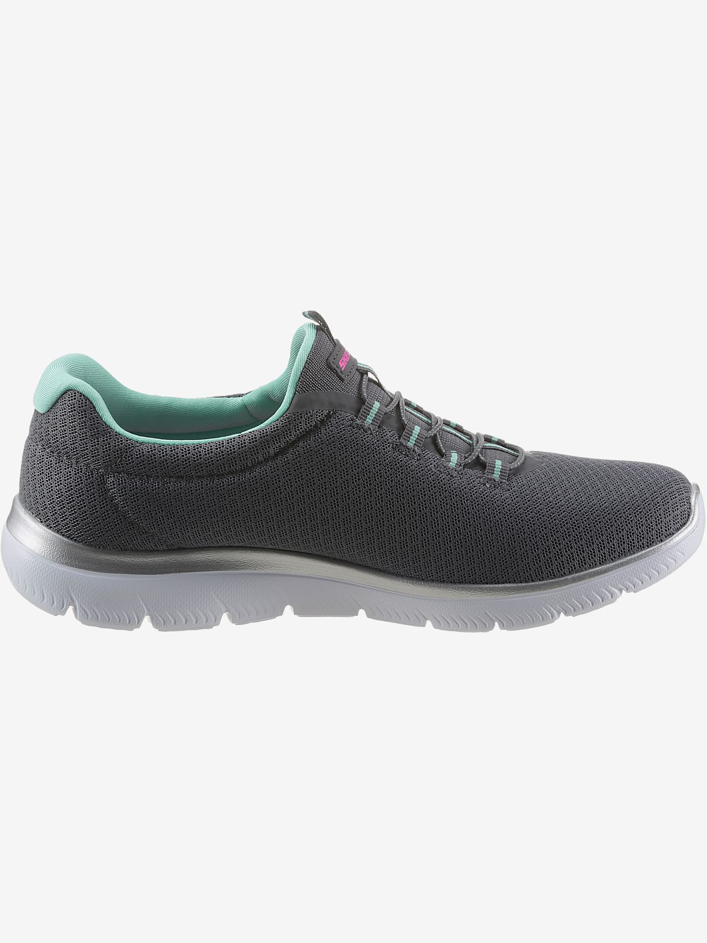 Sneakers slip on élastique pour enfilage aisé