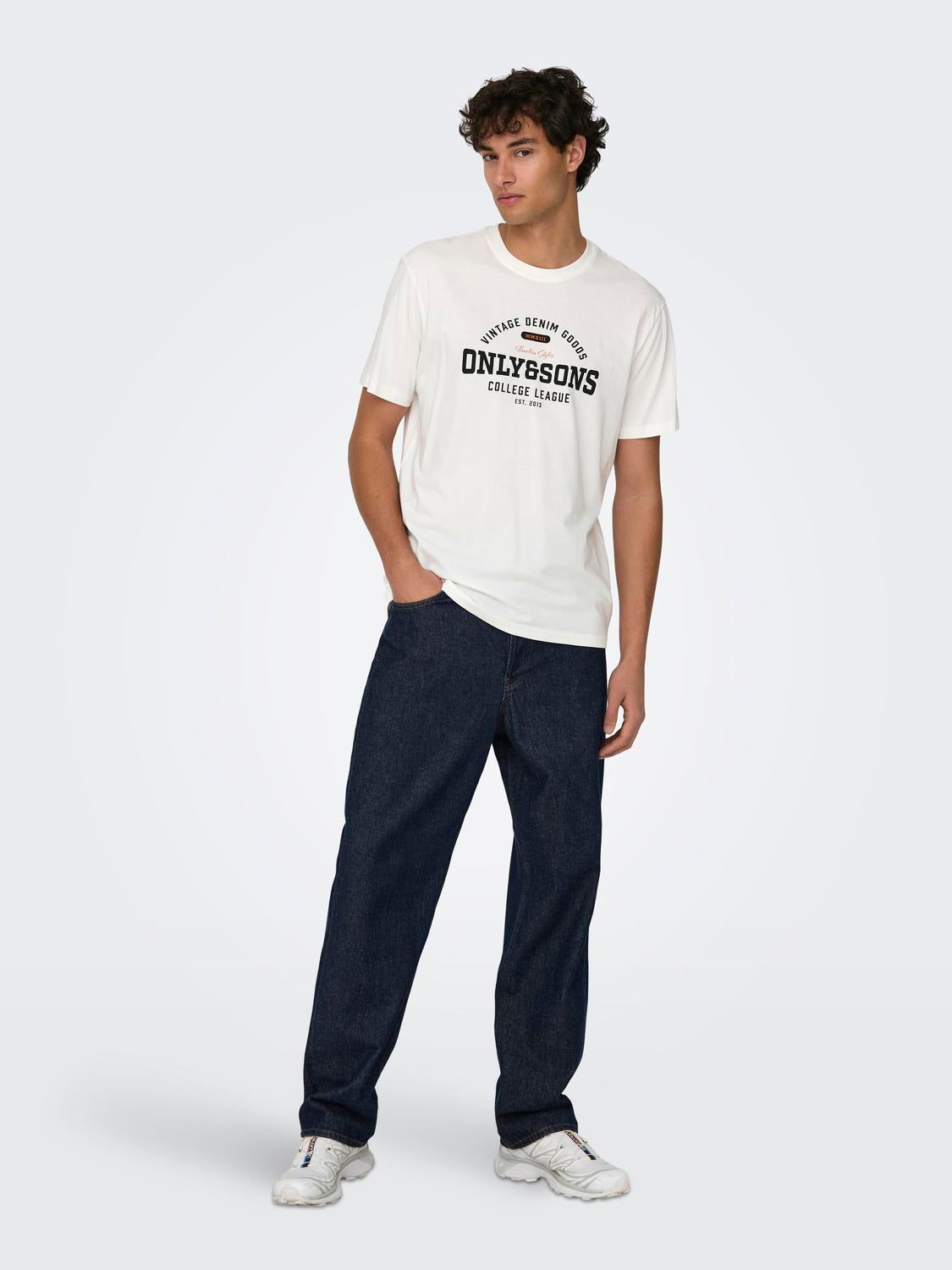 ONSLENNY T-shirt Cloud Dancer