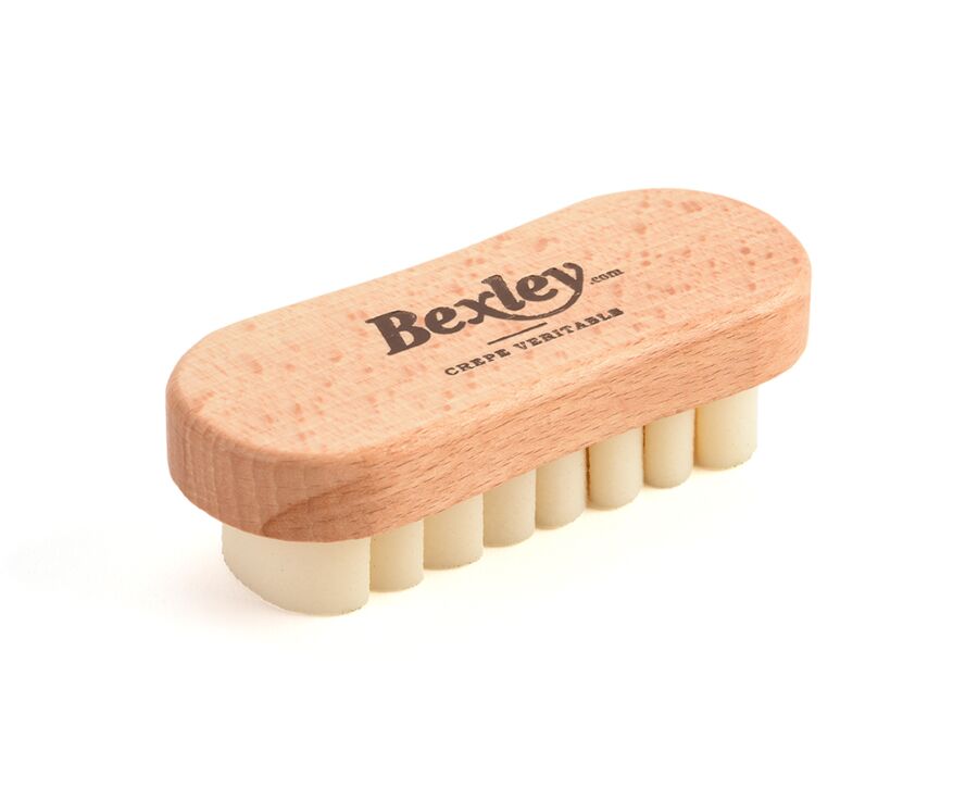 Brosse en hêtre et crêpe - 10cm
