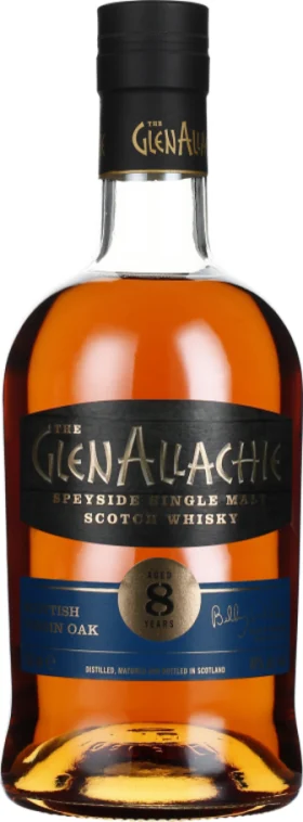 GLENALLACHIE 8 YEARS SCOTTISH VIRGIN OAK 70CL
