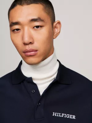 Polo de manga comprida Hilfiger Monotype Regular Fit