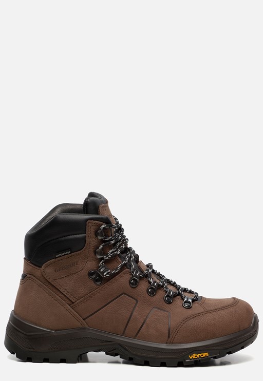 Grisport Utah Mid wandelschoenen beige Leer