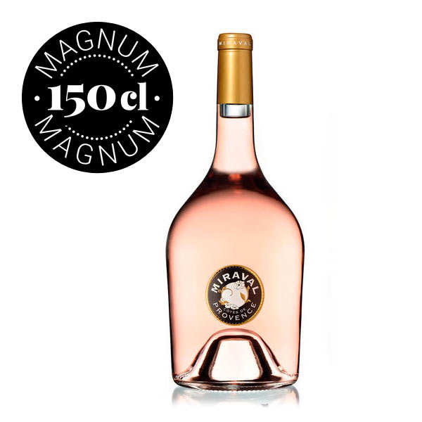 Miraval - AOC Côtes de Provence vin rosé - Magnum