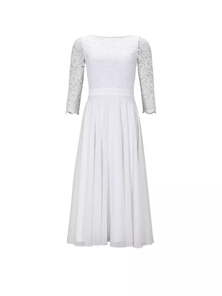 SWING Abendkleid creme