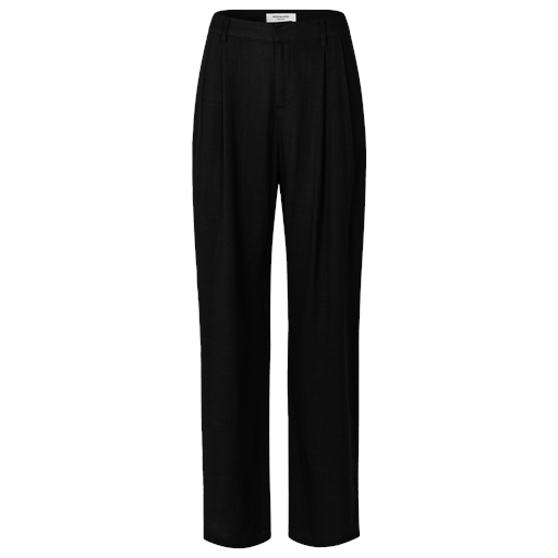 Rosemunde W0459 Hørbukser, Black, 42