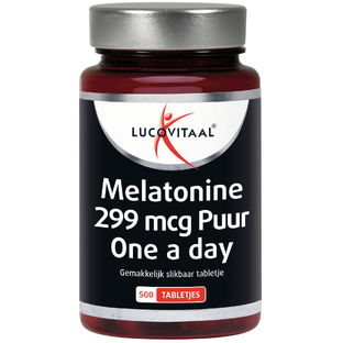 Lucovitaal Melatonine Puur 0.299mg Tabletten 500TB