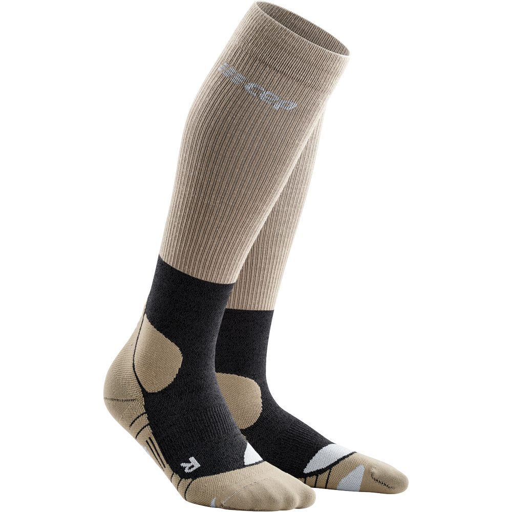 CEP Merino Wandersocken Damen sand