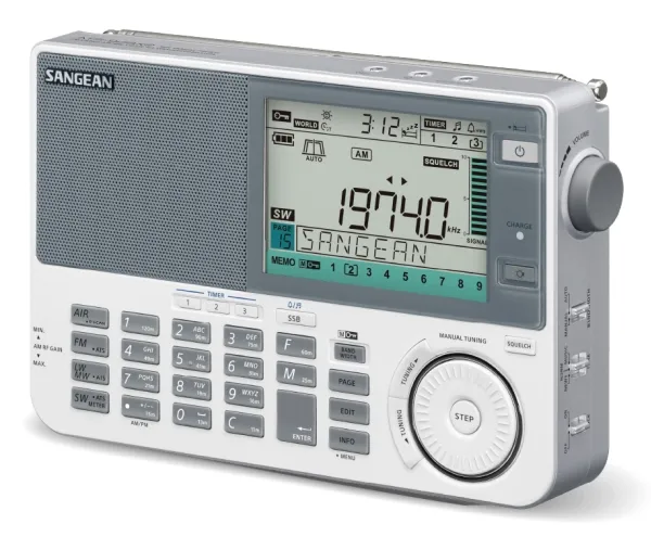 Sangean ATS-909 X2 verdensradio, hvid