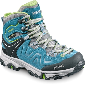 Meindl Litepeak GTX Wander- & Trekkingschuhe Petrol / Lemon Kinder