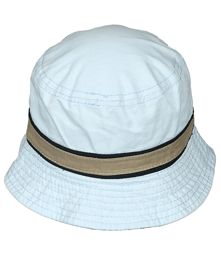 Sommerhut ANKids zum Binden in hellblau/beige