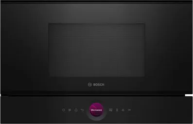 Bosch Serie | 8 BFR7221B1 - Mikrobølgeovn - til indbygning - 21 liter - 900 W - sort