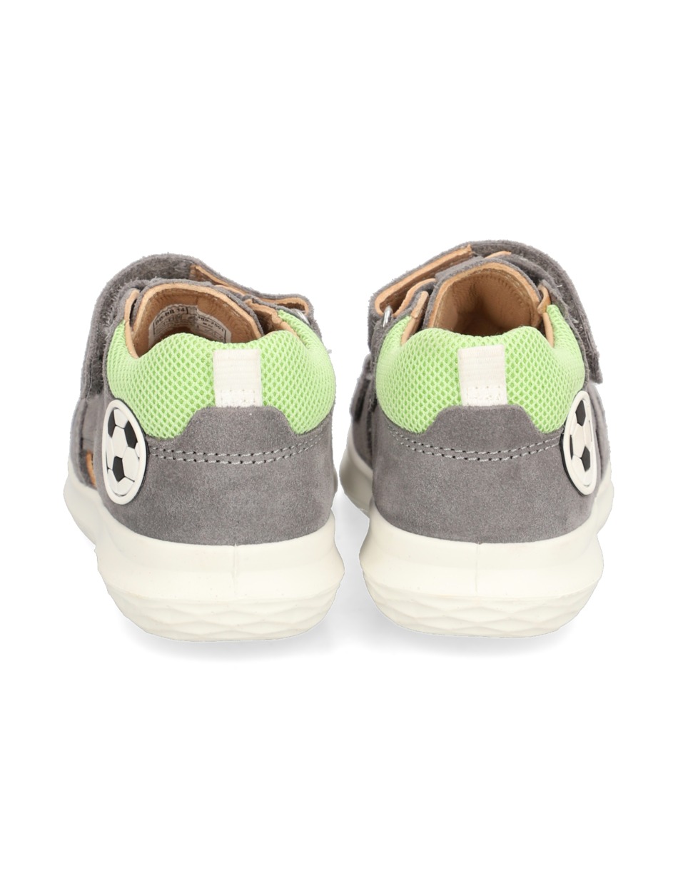 Veloursleder Sandale