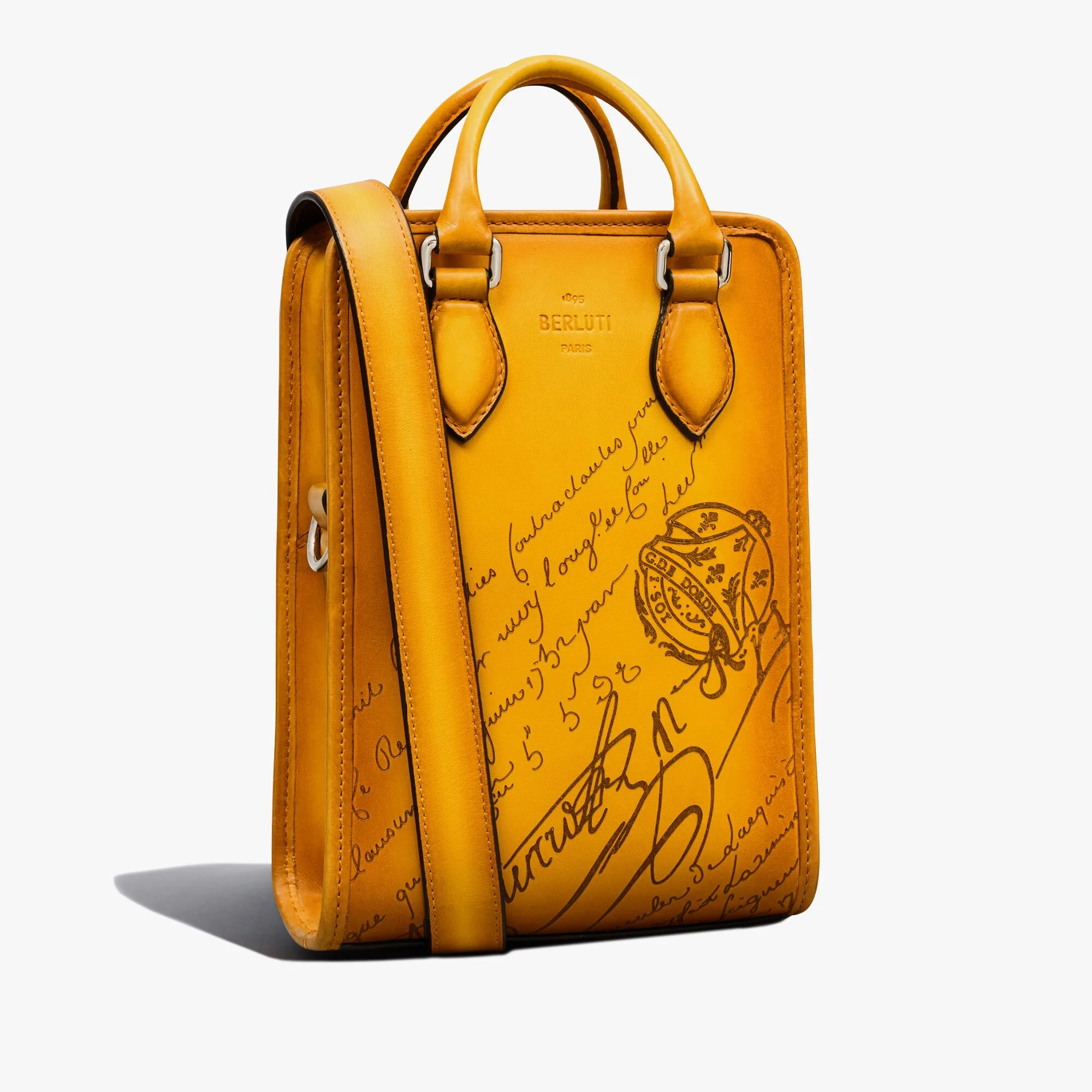 Sac Bandoulière Premier Jour Gulliver En Cuir Scritto