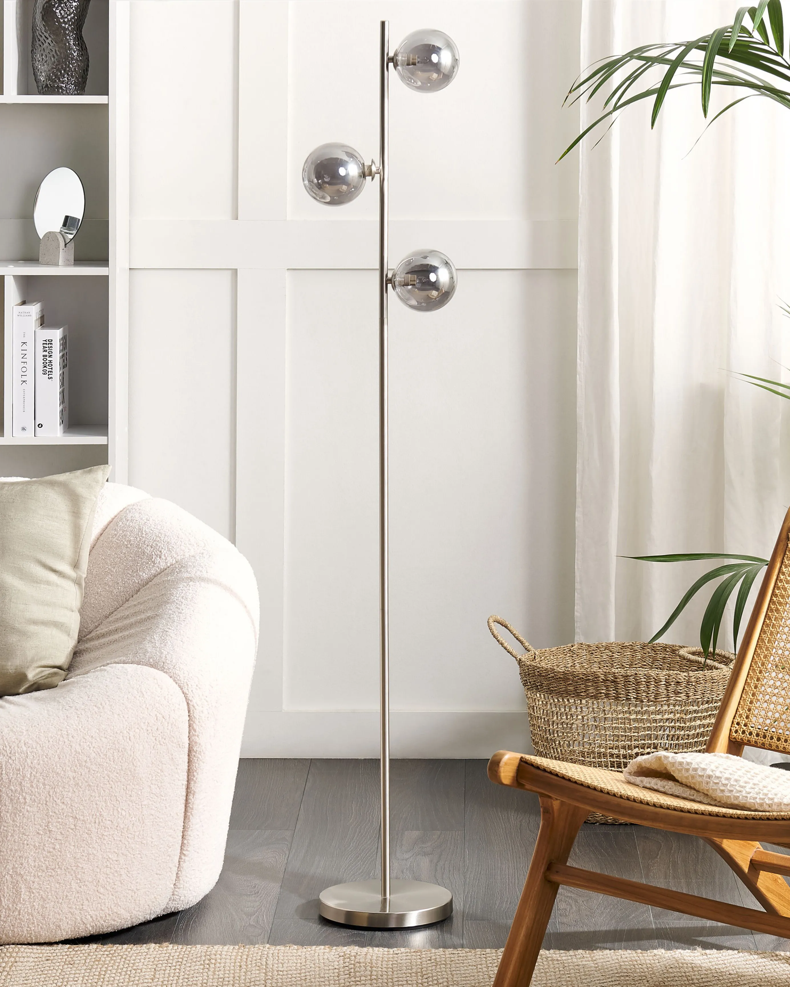 Staande lamp RAMIS Metaal Zilver