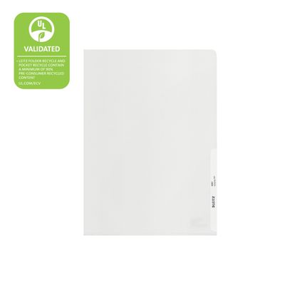 Leitz - 25 Pochettes coin - A4 - pour 40 feuilles - 100% Recyclées