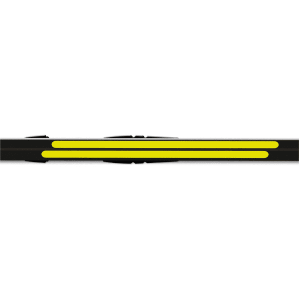 Peaux de remplacement classique FISCHER TWIN SKIN YELLOW MOHAIR MIX YELLOW