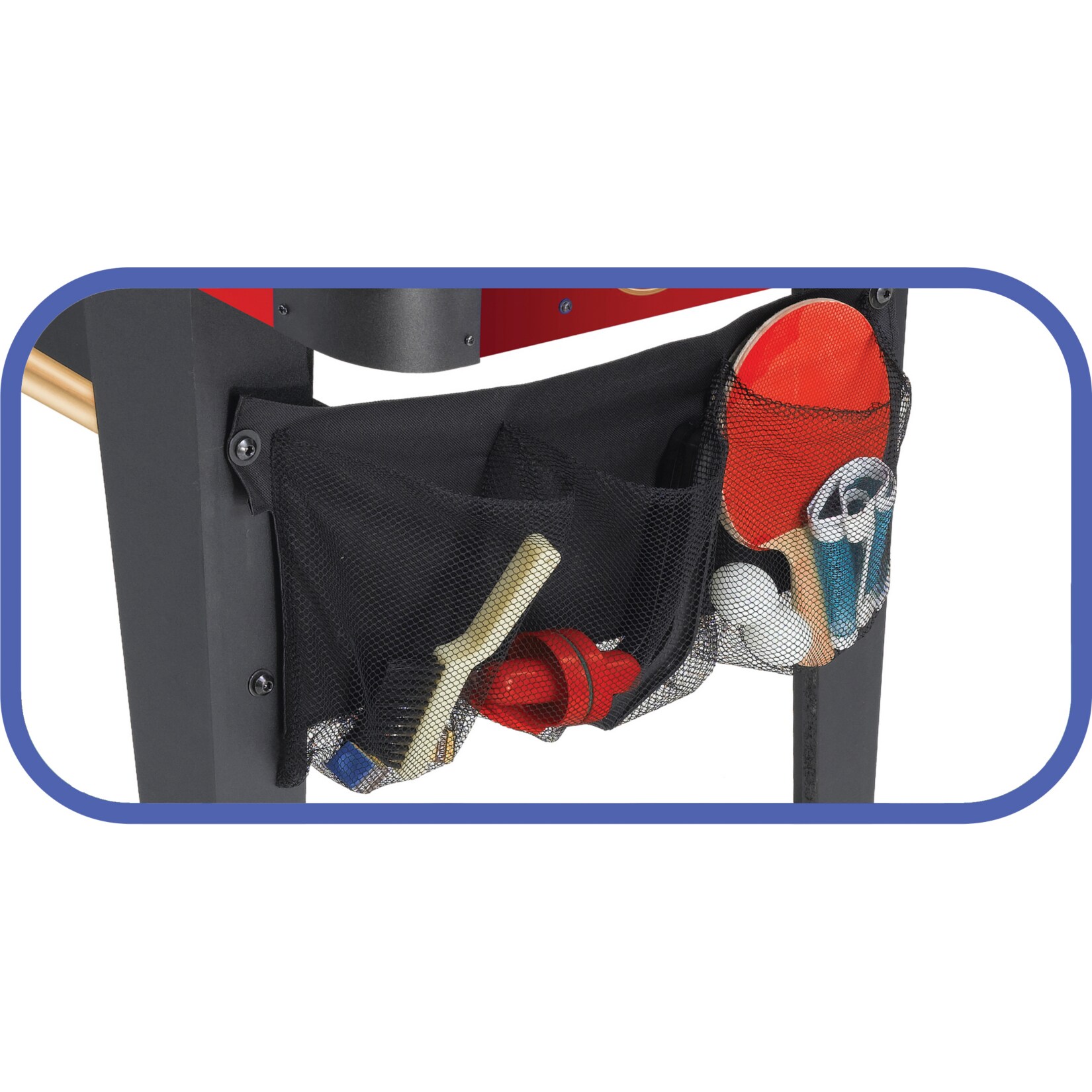 Carromco MULTIFUNKTIONSTISCH MULTIFUN-XT, 14in1, TELESCOPSTANGEN