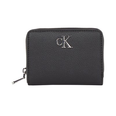 Portefeuille Minimal Monogram Med Zip Around CALVIN KLEIN