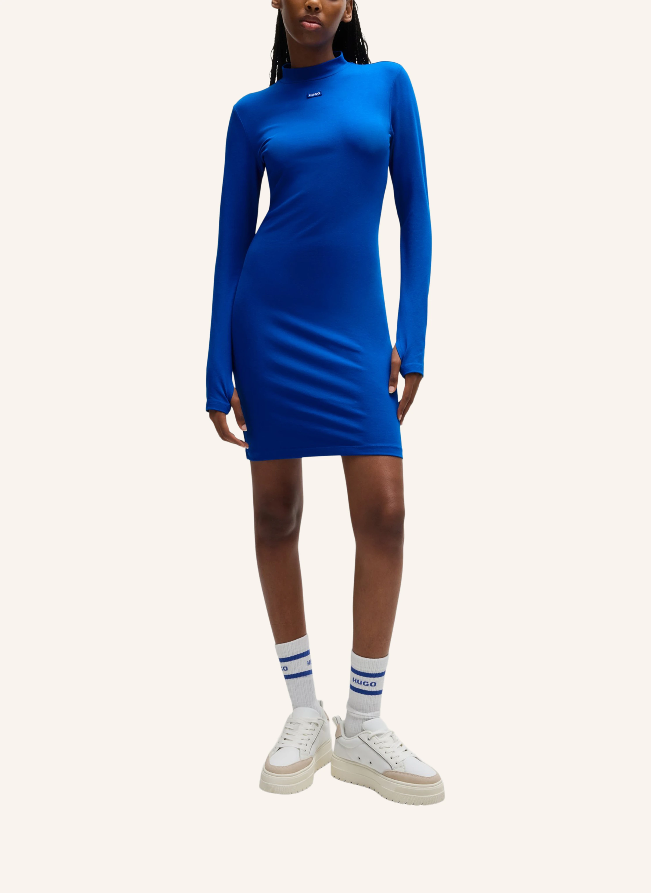 HUGO Jersey-Kleid NILLA_B Slim Fit
