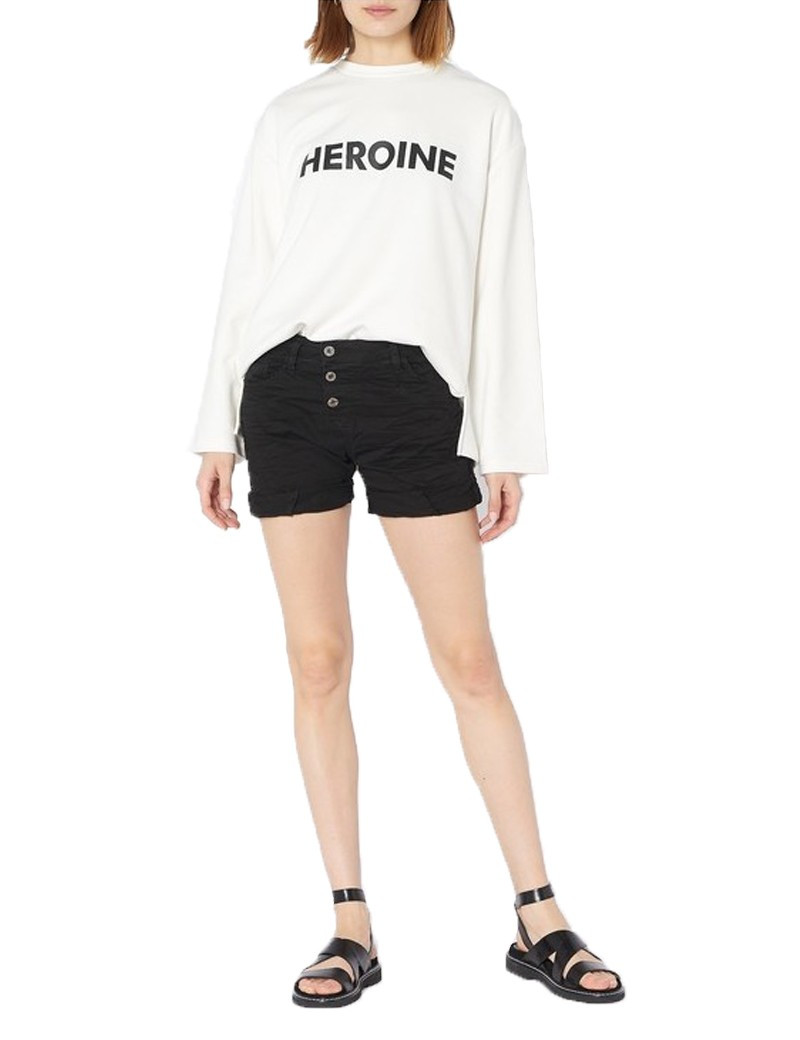 PLEASE SHORT P17 NOIR TOILE